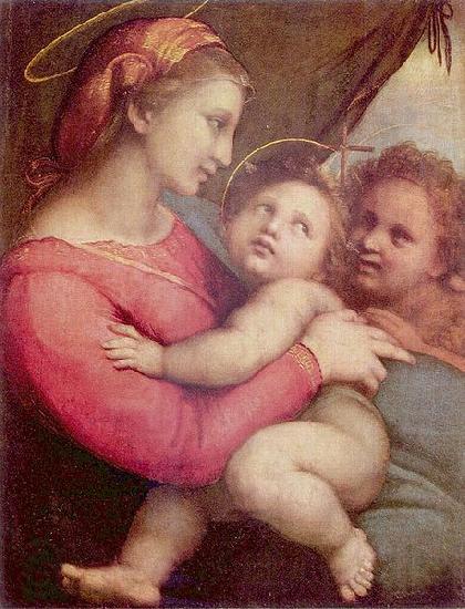 RAFFAELLO Sanzio Madonna della Tenda